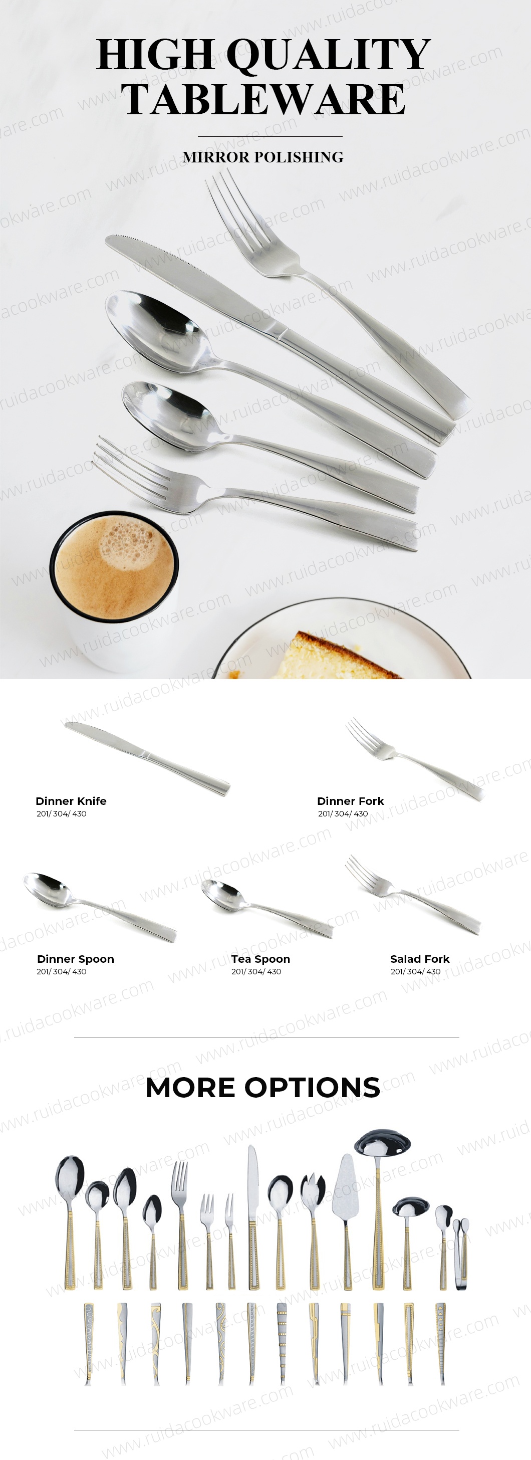 Stainless Steel Cutlery Set
